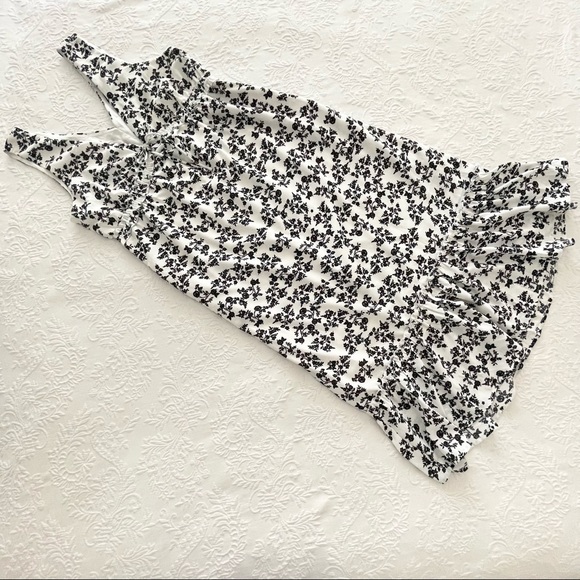 NWOT Lulus Style That Blooms White Floral Print Tiered Midi Dress Xlarge - Picture 5 of 12